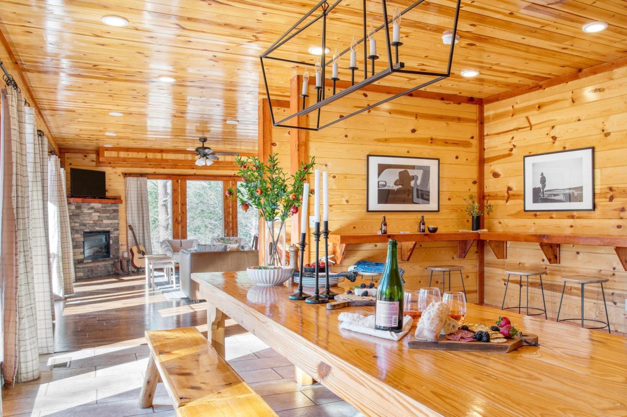 Sycamore By Avantstay Spectacular Mountain Home W Indoor Pool Hot Tub Home Theatre Fire Pit Сев'єрвілл Екстер'єр фото